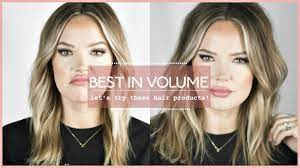 The 22 best volumizing products that make fine or thinning hair look way thicker look, not everyone is blessed with thick hair. 8 Best Volumizing Hair Products Best Hair Products For Lasting Volume Immallorybrooke Youtube