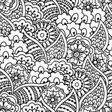 Glasbild optische tauschung zebra muster. Nahtlose Schwarz Weiss Muster Leinwandbilder Bilder Farben Henna Detaillierte Myloview De