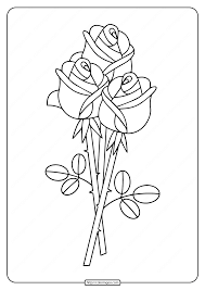 Some of the coloring pages shown here are flower coloring for the x 11, top 25 beautiful rose coloring derrick rose by kiyana smith, flower coloring flower coloring, couple of these roses in white on our shoulders. Free Printable Bunch Of Roses Coloring Pages