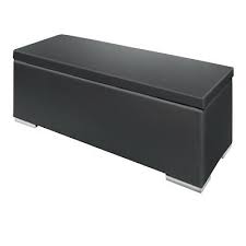 Holztruhe truhe holzkiste kiste kaminholz aufbewahrung betty. Sitzbank Hocker Bank Truhe Chest Schlafzimmer Schwarz Aufbewahrung Gepolstert Ebay