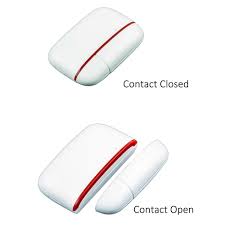 Wireless Window Door Contact Switch Application Windows And Doors Red Led Wireless