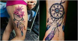 Another great example of the female inspired tattoo but this one has a dreamcatcher in it. 16 Dreamcatcher Tattoos To Gain Protection Design Design