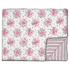 Viel länger habe ich mir da gedanken zu den farben gemacht. Greengate Quilt Flora White Ganz Mein Stil Wohnen