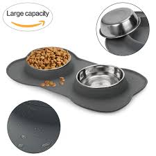 59 list list price $15.99 $ 15. Wesen Dog Bowls 53oz Stainless Steel Pet Bowls Dogs Cats Water Bowls Feeder Bowls With Nospill And Nonskid Bone Shape Dog Food Bowls Dog Bowls Dog Water Bowls