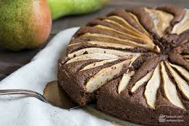 Für den teig butter und zucker mit dem handrührgerät vermengen. Schokokuchen Mit Birne Madame Cuisine
