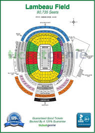 Lambeau Field Seating Guaranteed Good Tickets At Www