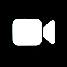 Aesthetic pinterest logo black and white. Facetime Black Icon Ios App Icon Design Black App App Icon