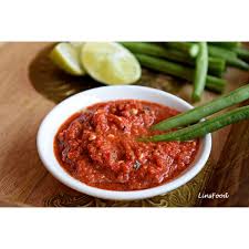 Frozen sambal udang by boon lay power. Sambal Belacan