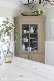 Blogland, pinterest, and instagram may all be decorated up for christmas, but at my house, it's still fall. Neutral Cottage Style Corner Hutch Pine And Prospect Home