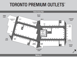 Various snack shops are scattered throughout the mall, for food gifts and treats to. Toronto Premium Outlets Updated Store Listing