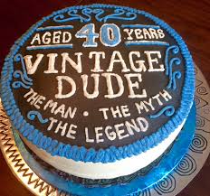 We have thousands of male 40th birthday party ideas for anyone to choose. Male 40th Birthday Cake For Men The Cake Boutique