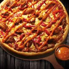 The Spicy Peri Peri Chicken Pizza Available At Australian Pizza Huts Entree Recipes Food Inspiration Food