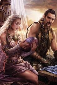 Why khal drogo is loved among fandom while ramsay, tywin and euron are hated? No Spoilers Daenerys Targaryen And Khal Drogo A Game Of Thrones Illustrated Edition Art By Magali Villeneuve Gameofthrones