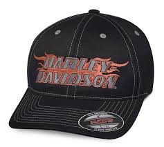 Dalvaydelights motorcycle harley davidson hog bike snarley black flame 45 party mylar balloon. 99408 18vm Harley Davidson Baseball Cap Flame At Thunderbike Shop