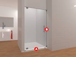 Single Glass Shower Door Layout 3 Glass Shower Direct