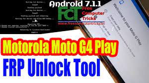 For all models and versions, this solution is tested by me in moto g4 plus july, august, september, and october patch security. Motorola Moto G4 Play Xt1602 Fastboot Frp Unlock Tool Android 7 1 1 Youtube