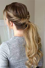 Everyday Flip Twist Ponytail Missy Sue Twist Ponytail Easy Hairstyles Long Hair Styles