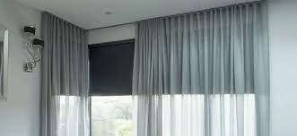 Sheer Curtains Over Roller Blinds Curtains With Blinds Horizontal Blinds Curtains
