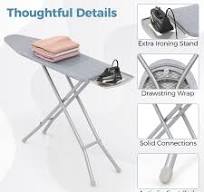 Amazon.com: COSTWAY Ironing Board Full Size, 57” x 15 ...