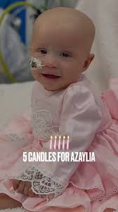 Happy 5th Birthday, Azaylia. Forever our light. Forever our champ 🧡, The  first candle burns for courage,, A fire fierce and true., For battles  fought so bravely,, And the strength inside of you., The ...