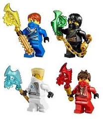 Lego Ninjago Lot Set Of 4 Minifigures Jay Cole Kai Zane Techno Robe Ninjas Lego Ninjago Ninjago Lego
