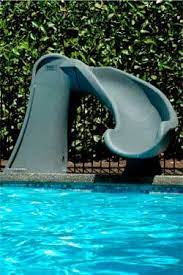 Dec 10, 2019 · a concrete masterpiece that transforms your pool into a prehistoric playground. Swimming Pool Slides A Buyer S Guide Intheswim Pool Blog