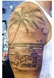 Here is a clever play on words and artwork. 30 Palm Tree Tattoo Ideas Palm Tree Tattoo Beach Tattoo Palm Tattoos