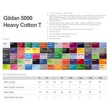 100 Custom Printed Gildan Heavy Cotton Ts 1 Color Print 2 Locations