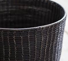 Check spelling or type a new query. Garrett Woven Storage Baskets Black Pottery Barn