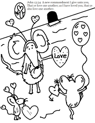 Jesus christ visits the americas jesus christ blesses the little children (january 2013 friend ) Valentine S Day Coloring Pages For Sunday School