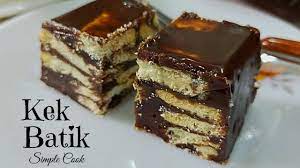 Masukkan serbuk milo dan serbuk koko dan kacau adunan sehingga sebati. Cara Buat Kek Batik Milo Yang Senang 4 Bahan Je Youtube