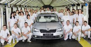 Automotive service, emergency roadside service, car dealership. Skoda S Kvasiny Plant Rolls Out 500 000th Superb