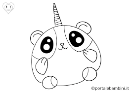 Fotocopie dei me contro te da colorare. Pandacorni Da Colorare Stampa Gratis Portalebambini It