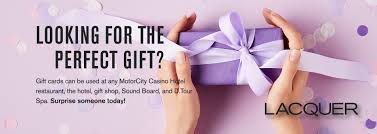 Support the greater good by choosing charitychoice donation gift cards. Motorcity Casino Hotel