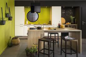 Socoo C Cuisine Equipee Biomania Cuisine Blanche Et Bois Ilot Cuisine Cuisine Moderne Blanche