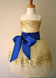 Cream Blue Gold Flower Girl Dresses Gold Constellation Flower Girl Dress N Gold Flower Girl Dresses Navy Blue Flower Girl Dresses Cute Flower Girl Dresses