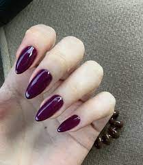 Purple Dream Dark Purple Nails Purple Acrylic Nails Acrylic Nails Almond Shape