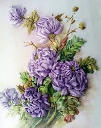Ribbon Embroidery Flowers By Hand Embroidery Patterns Silk Ribbon Embroidery Ribbon Embroidery Ribbon Embroidery Tutorial