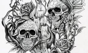 Collection de maxime bellières • dernière mise à jour il y a 10 jours. Idee Dessin Tatouage Tete De Mort Homme Ta2my60t Tattoo Moi Free Tattoo Designs Skull Tattoo Design Sugar Skull Tattoos