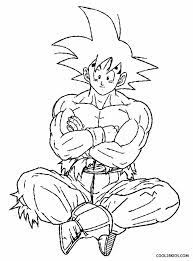 The dragon ball z coloring pages will grow the kids' interest in colors and painting, as well as, let them interact with their favorite … Printable Goku Coloring Pages For Kids