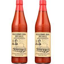 Amazon Com Williamson Bros Hot Sauce Aged Red Cayenne Peppers With Distilled Vinegar Salt And Xanthan Gum Add A New Taste To Your Food 2 Pack 6 Fl Oz Grocery Gourmet Food