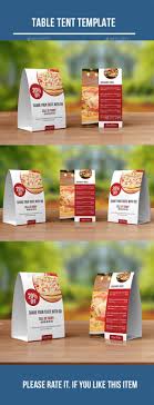 Food Menu Table Tent Food Menu Table Tents Restaurant Menu Design