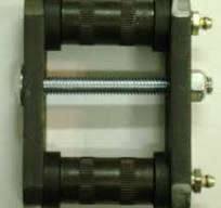 1948 - 1955 GM Front Leaf Spring Shackle Kit - Fits 3/4 Tons with 2" Wide  Leaf Springs