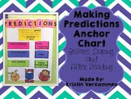 making prediction anchor chart