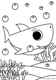 Grab your favorite pens and get busy with your kids coloring these printable coloring pages! Free Printable Baby Shark Coloring Pages For Kids