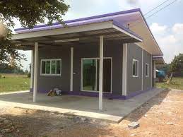 ไอเด ย สร างบ านโมเด ร นช นเด ยว งบประมาณรวม 340 000 บาท ภายนอกบ าน ร ปแบบบ าน บ าน