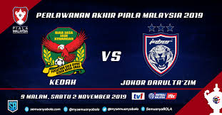 Final piala malaysia 2017 johor vs kedah 4 november 2017 | 9.00mlm #clikhdlikeshare #laguantarajohorkedah. Previu Piala Malaysia 2019 Pertempuran Di Tengah Hangatkan Pertembungan Jdt Kedah