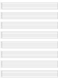 Blank Guitar Tab Sheet Music Guitar Sheet Music Guitar Tabs Songs Ukulele Tabs Songs