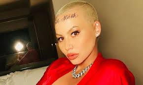 Amber Rose Defends Her Forehead Tattoo Amidst Backlash From Fans Jamaican Moments