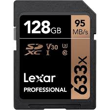 Lexar micro sd card with adapter up to 100mb/s fast read speed and standard write speed performance, lexar 64gb micro sd card offers you stunning experience of its impressive speed and reliable quality. Lexar 128gb Professional Class 10 Uhs I U3 633x Sdhc Sdxc Memory Card Lsd128gcb1nl633